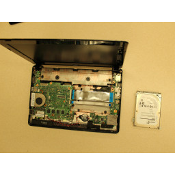 Замена жесткого диска Asus 1015E-DS03
